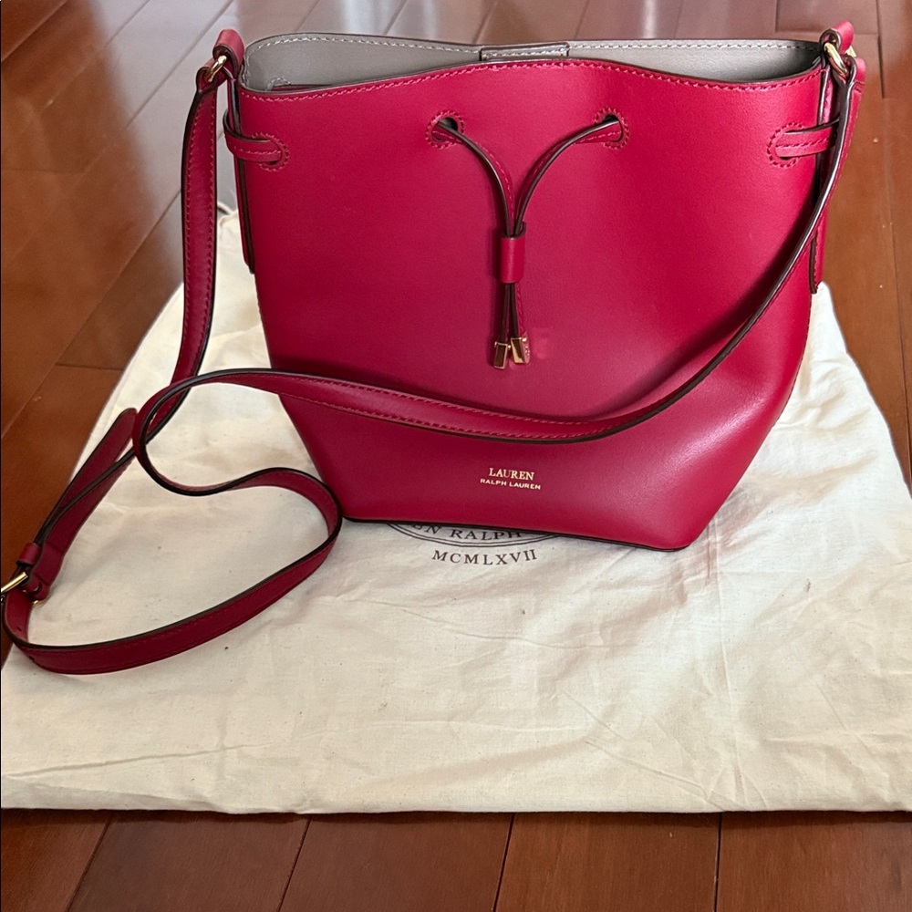 Ralph Lauren Red Crossbody Bag